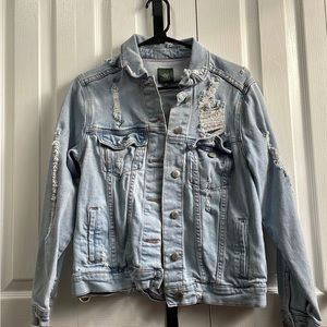 Ripped Jean Jacket